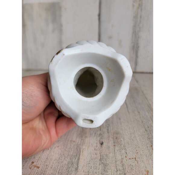 Vintage religious Virgin Mary blue robe statue figure Xmas decor - Picture 7 of 7